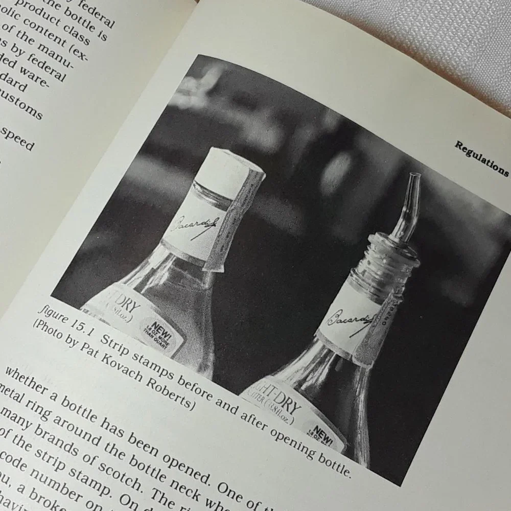 💜 The Bar & Beverage Hardback Book Basics of Profitable Management Vintage Book